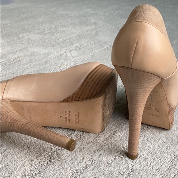 FENDI peep toe pump - Picture 7 of 7
